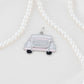 18K Gold PVD Stainless Steel Just Married Car Charm