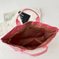 Magnolia Glossy Striped Large Tote Bag