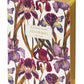 Vegan Leather  Daily Planner Planner - Irises