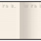 Vegan Leather  Daily Planner Planner - Irises