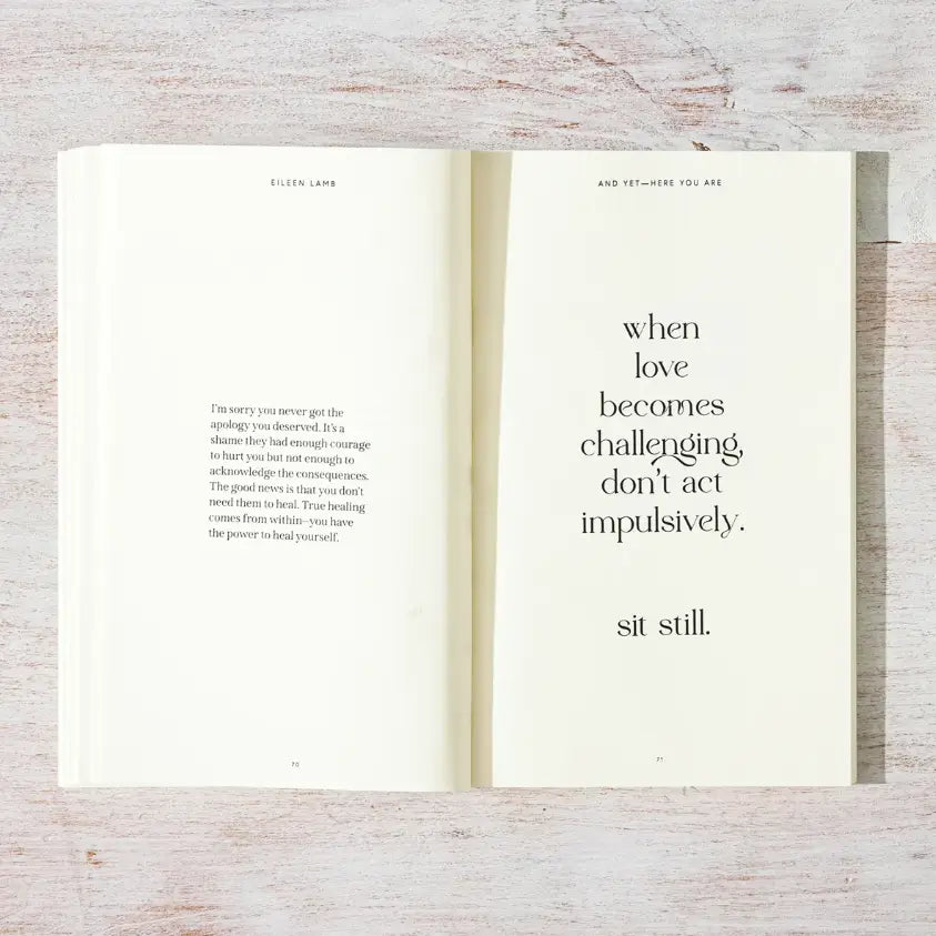 And Yet – Here You Are