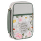 Bible Cover Fashion Green Floral He Restores My Soul Ps 23:3