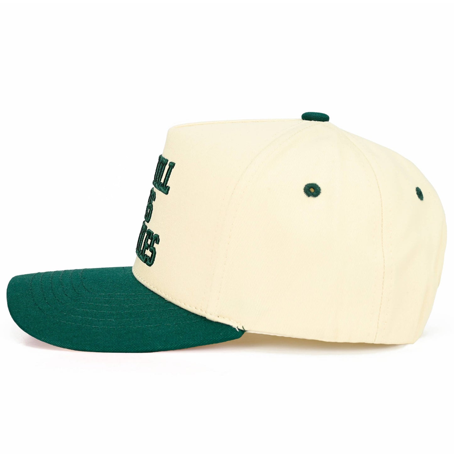 C.C HE STILL DOES MIRACLES Letter Two Tone Trucker Hat