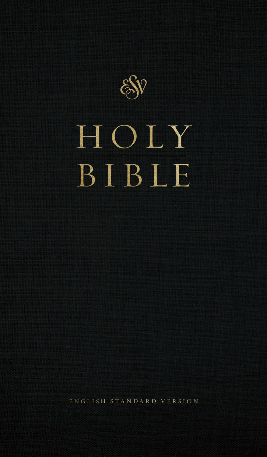 ESV Church Bible (Hardcover, Black)