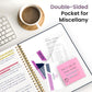 Taja Lined Spiral Journal Notebook for Women