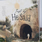 Just As He Said - Children's Picture Book