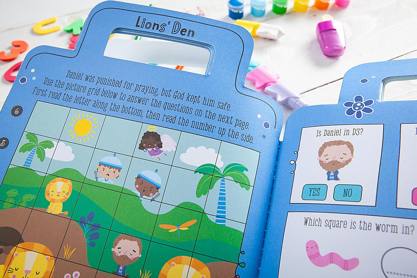 BOYS Bible Backpack Activity Book