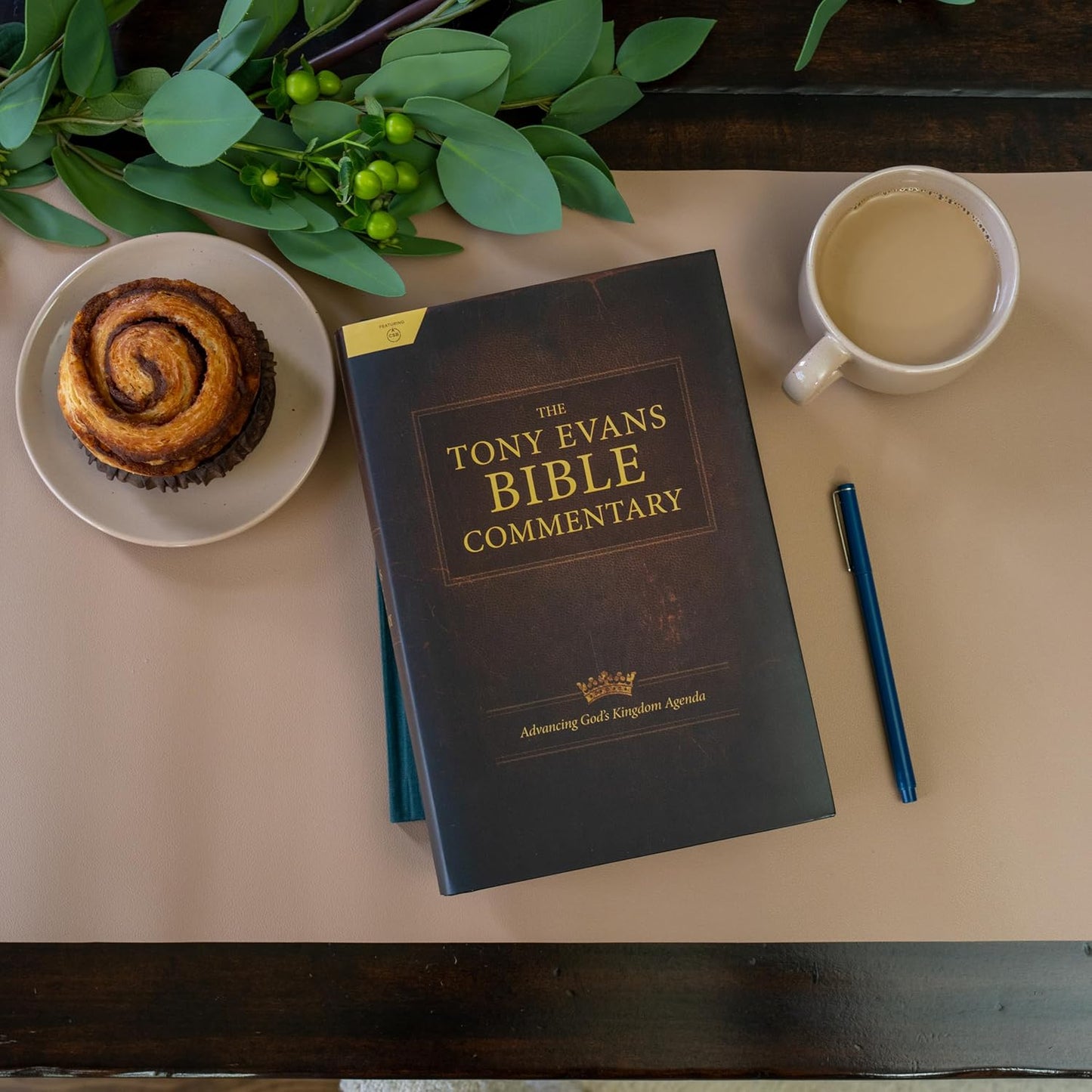 The Tony Evans Bible Commentary: Advancing God's Kingdom Agenda -Hardcover
