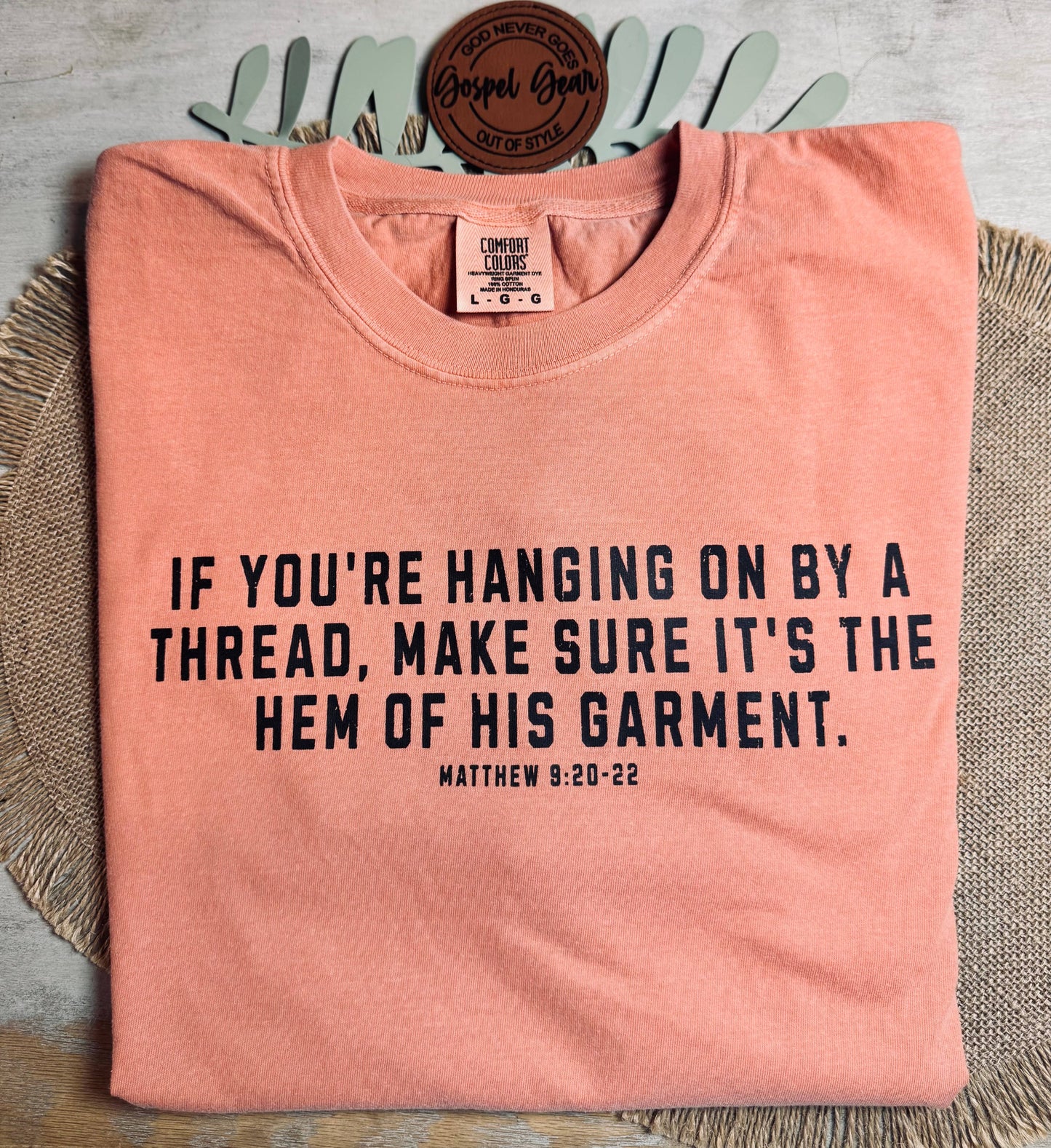 Hanging By The Hem Graphic Shirt