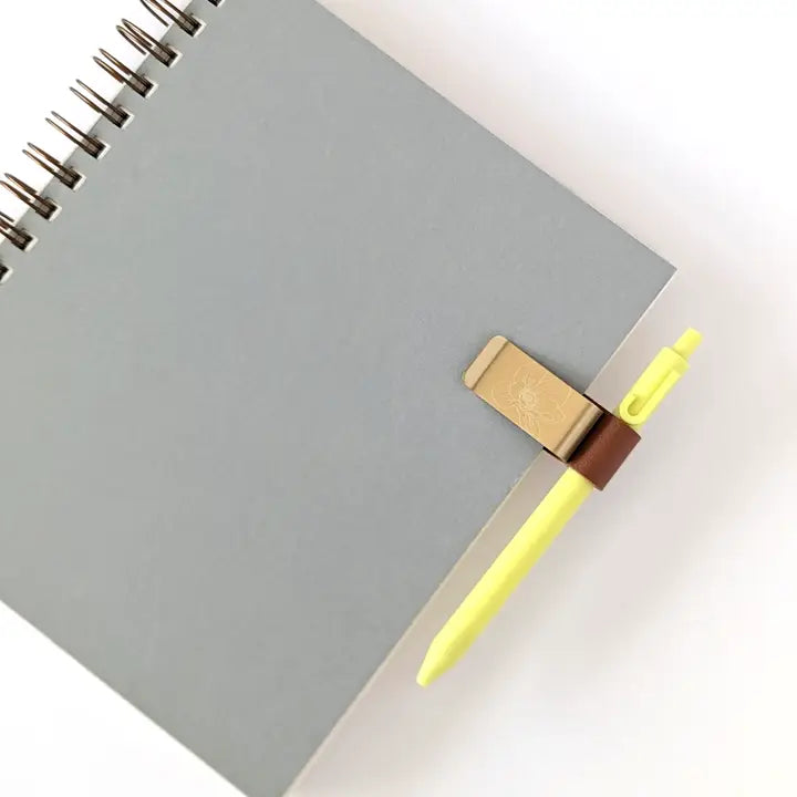 Brass Pen Clip For Notebook or Journal