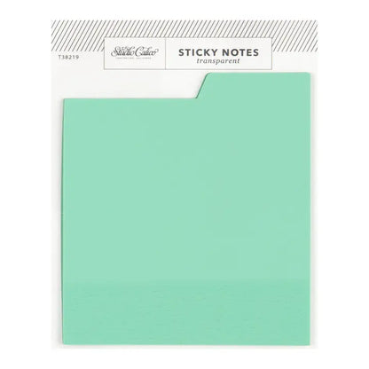 Tabbed Transparent Sticky Notes