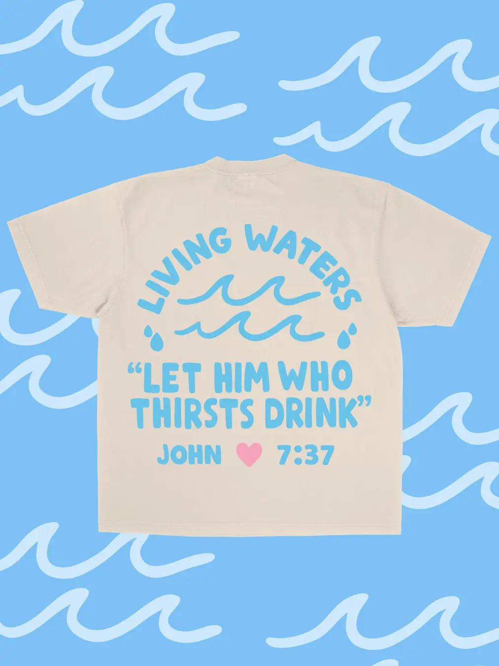 "Living Waters" Tee- XLARGE