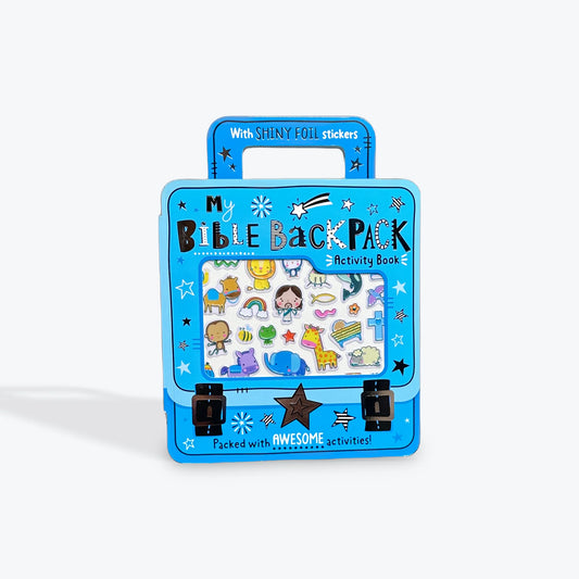 BOYS Bible Backpack Activity Book