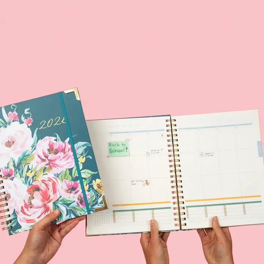 2026 Bella Flora Extra-Large Spiral Planner