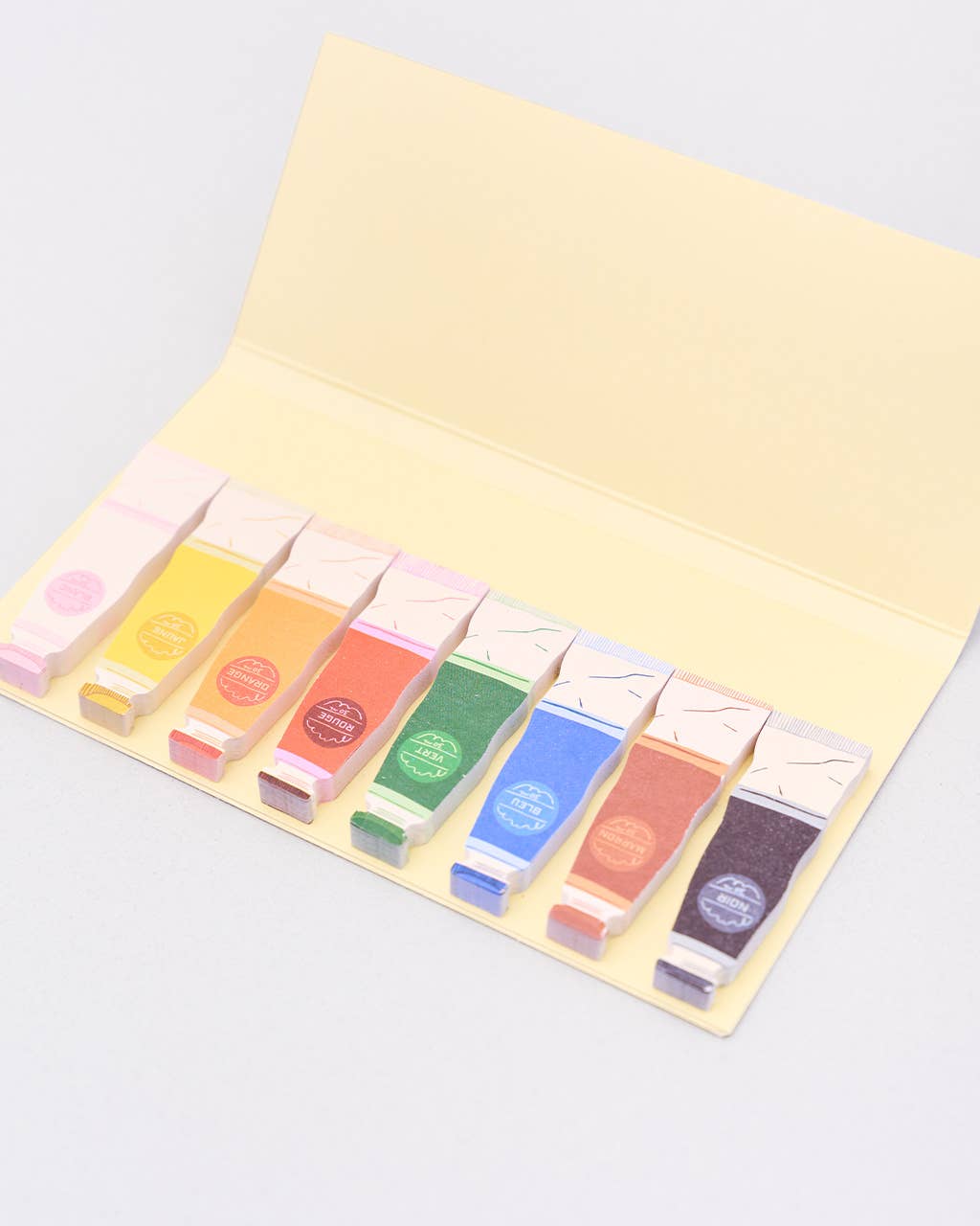 Sticky Tab Notes, Oil Paint