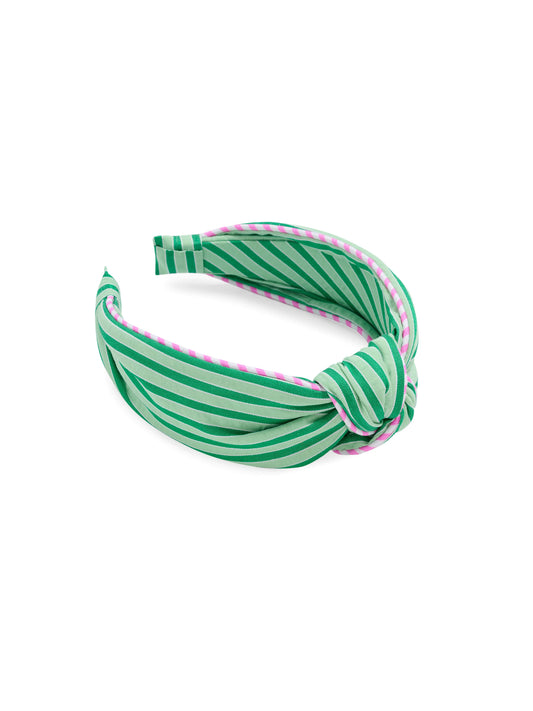 STRIPE KNOTTED HEADBAND
