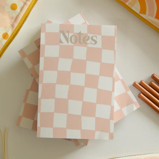 Checkered Notepad