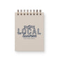 Custom Support Local Business Mini Jotter Notebook