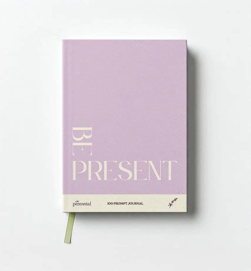 Be Present - 100 Guided Prompt Journal (Lavender)