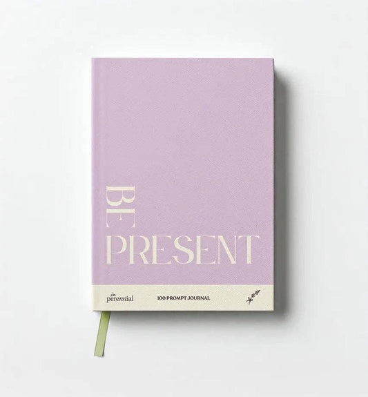 Be Present - 100 Guided Prompt Journal (Lavender)