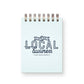 Custom Support Local Business Mini Jotter Notebook