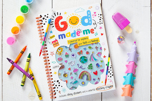 God Made Me (Kid's Journal, Back to School Gifts)