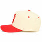 C.C GOD IS GOOD Embroidered Letter Two Tone Trucker Hat