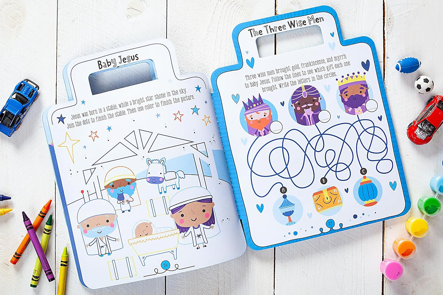 BOYS Bible Backpack Activity Book