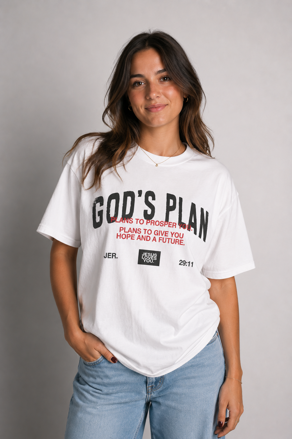NEW || "God's Plan" Tee