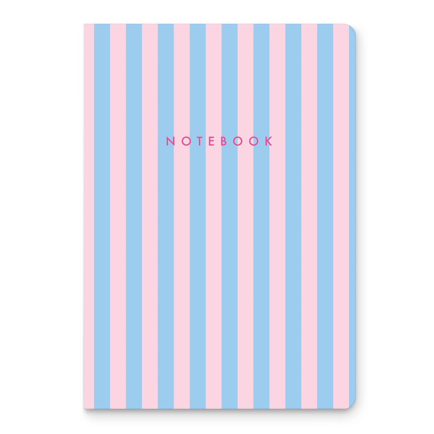 Cotton Candy Stripes Keri Notebook