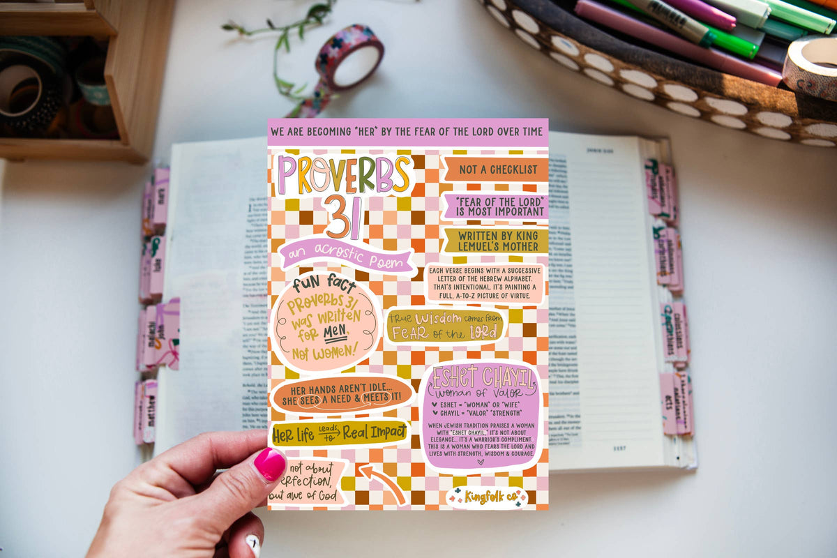 Bible Journaling Kit: Proverbs 31