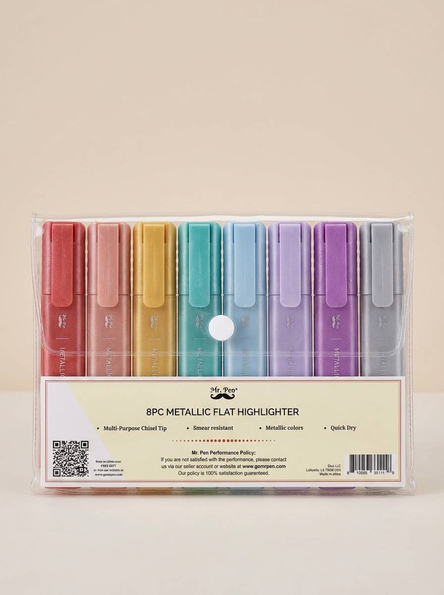 Glitter Bible Highlighters 8 Pack