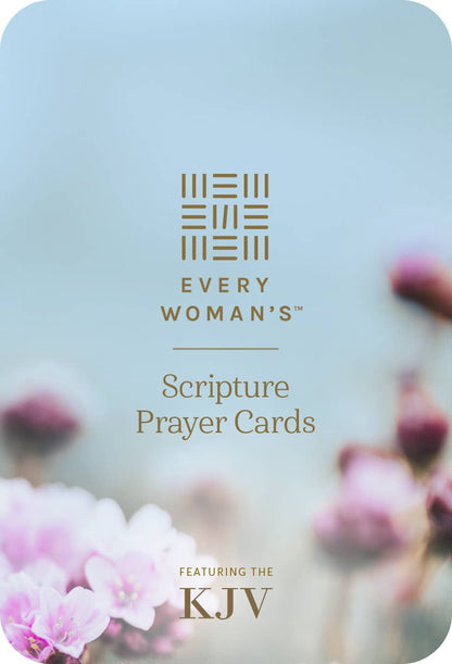 Every Woman's Scripture Prayer Cards KJV