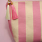 Striped Tassel Makeup Pouch | 40P598