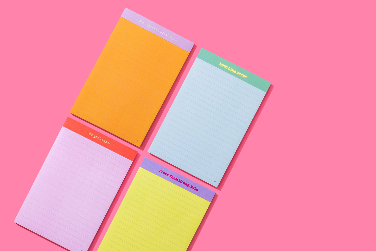 Large List Pad - "Love Like Jesus" - 75 Sheets
