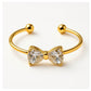 PETITE BOW RING