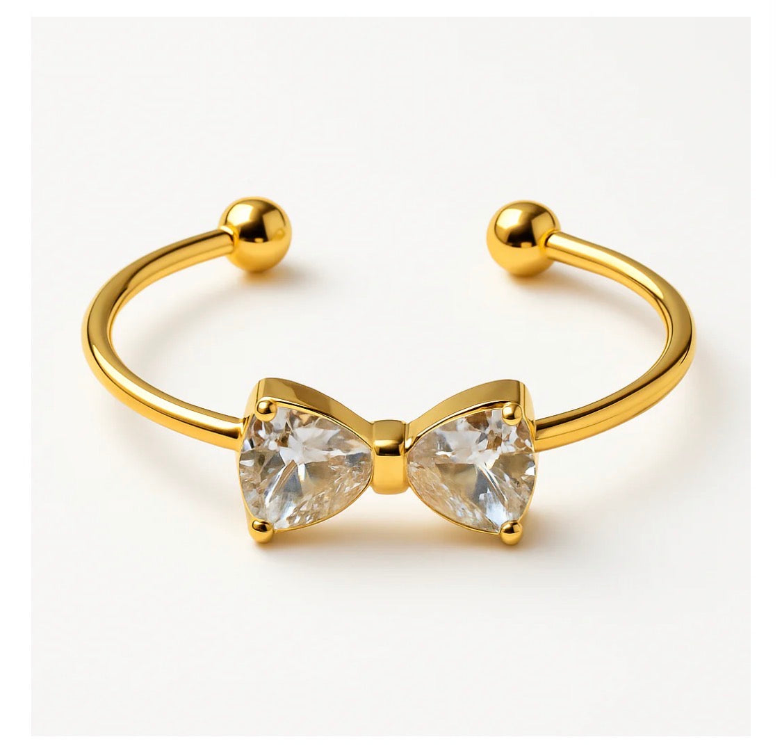 PETITE BOW RING