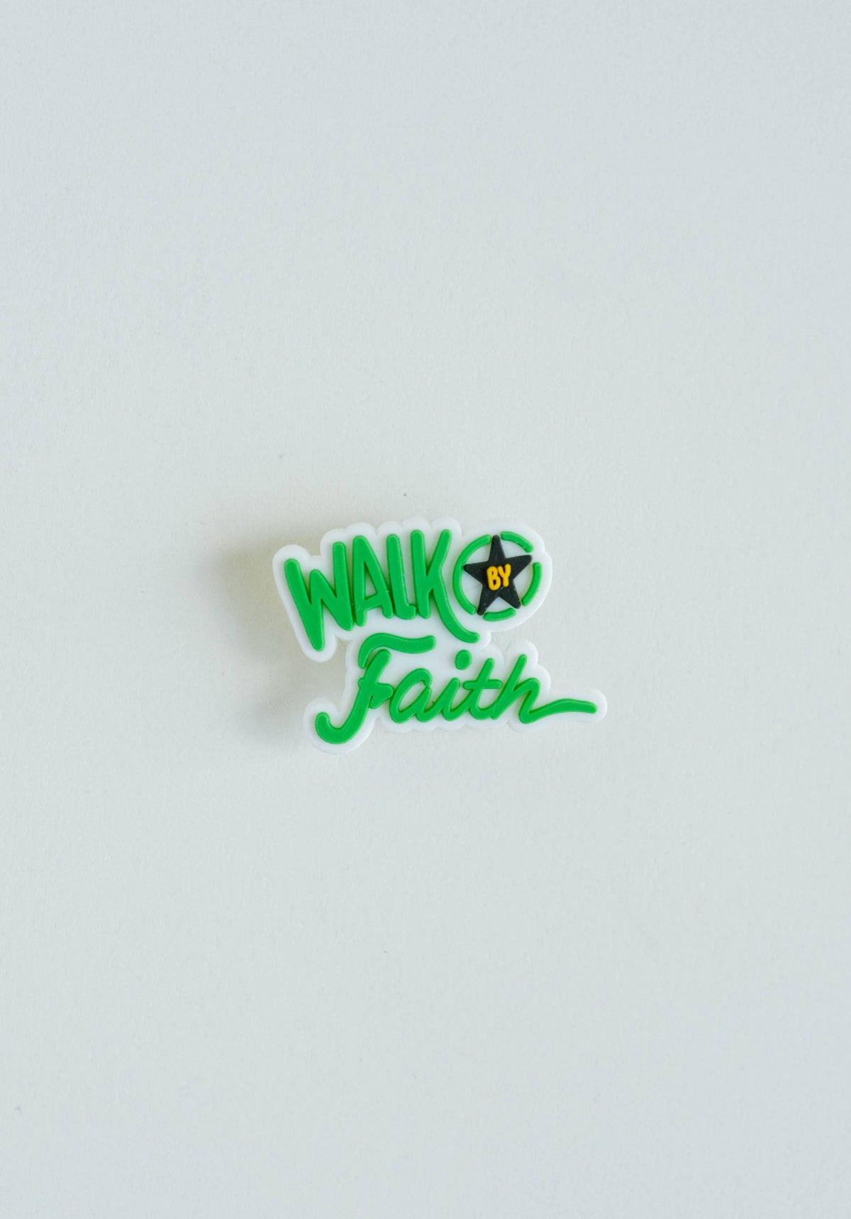 Walk By Faith Shoe Charm I Christian Gift