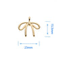 18k Gold Timeless Bow Tie Charm Pendant CPG1168