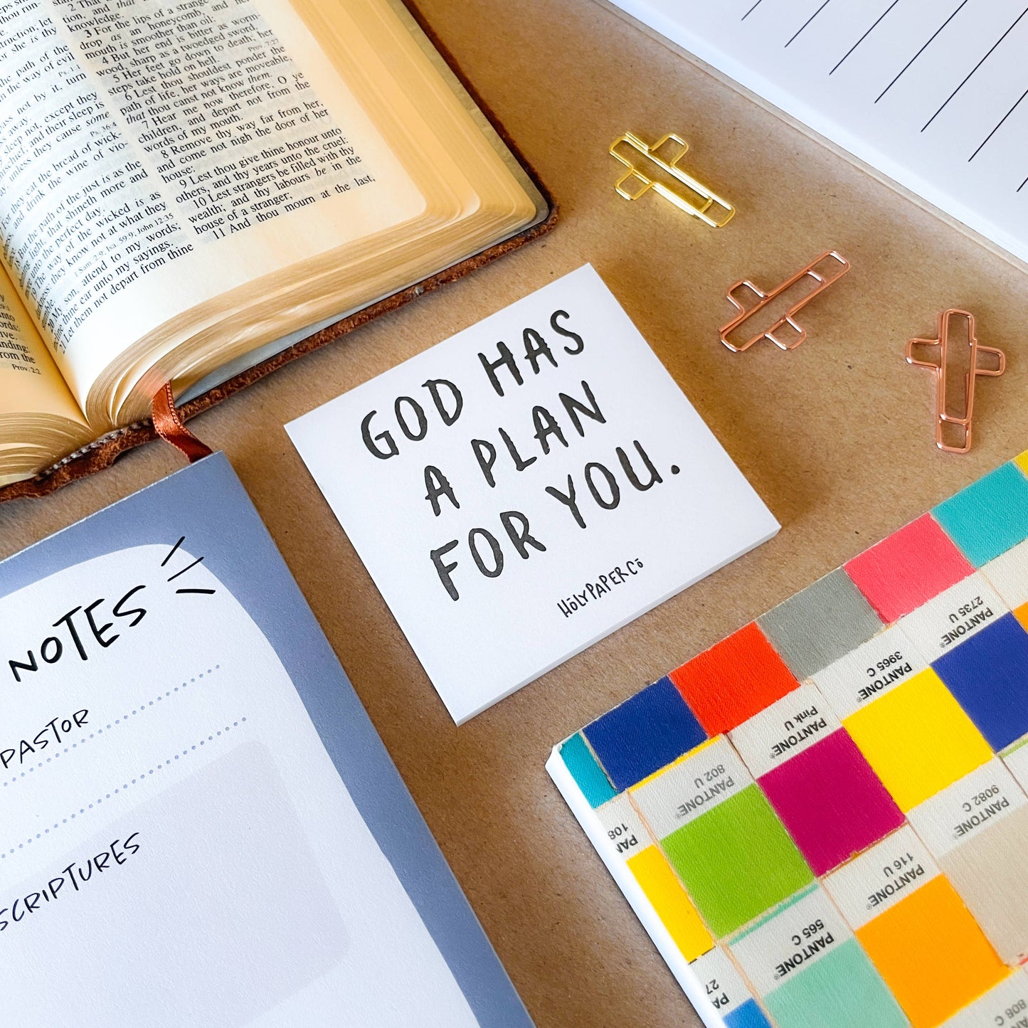 Christian Sticky Note Pad – Simple Christian Tracts