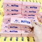 Realistic PU Butter Stick Stress Relief Toy Gifts