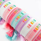 Colorful Embroidered Bracelets | Blush | Choose Joy