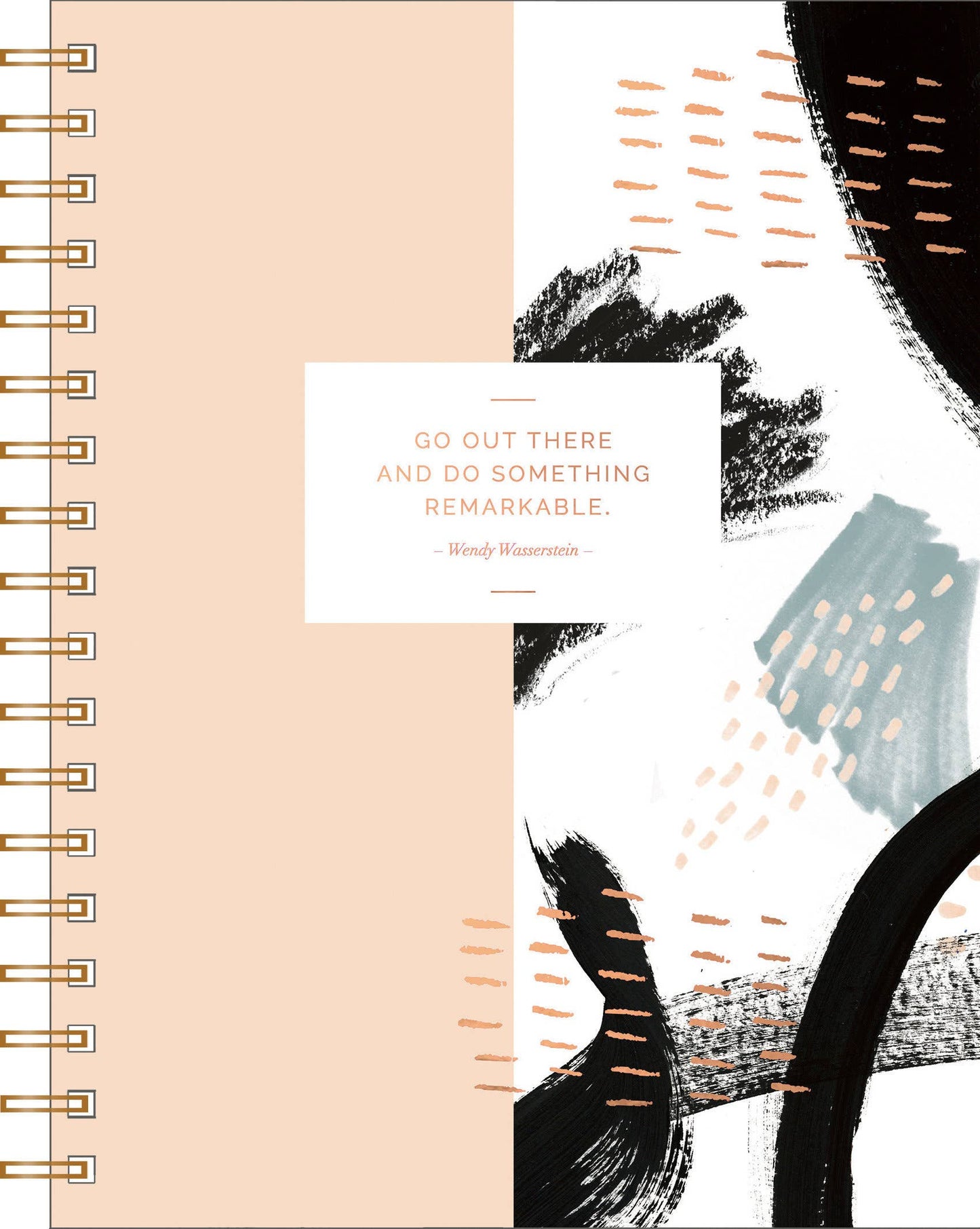 Spiral Ntbk - Go out there and do something