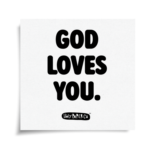 Christian Sticky Note Pad – Simple Christian Tracts