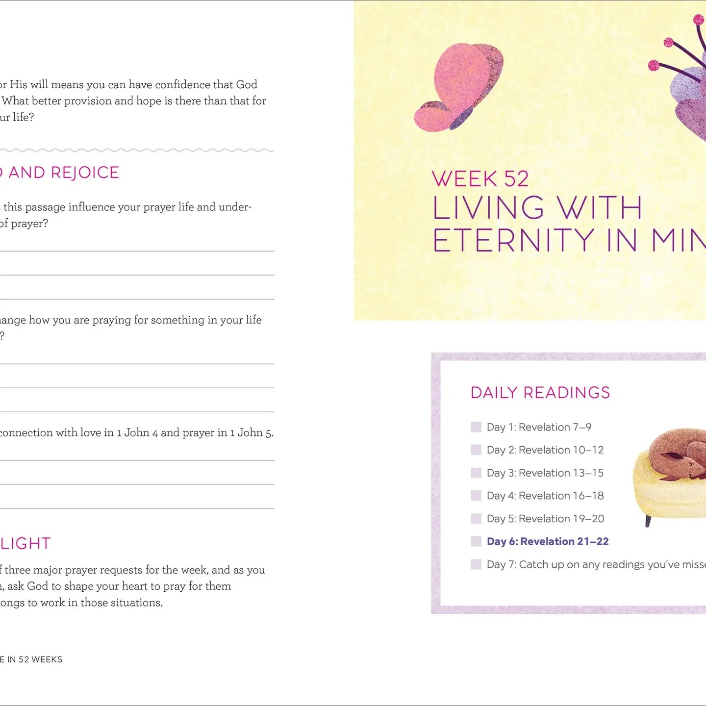 Bible in 52 Weeks For Teen Girls