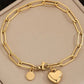Magnolia HEART BRACELET