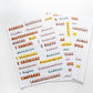 Español Books of the Bible Header Labels - BOHO