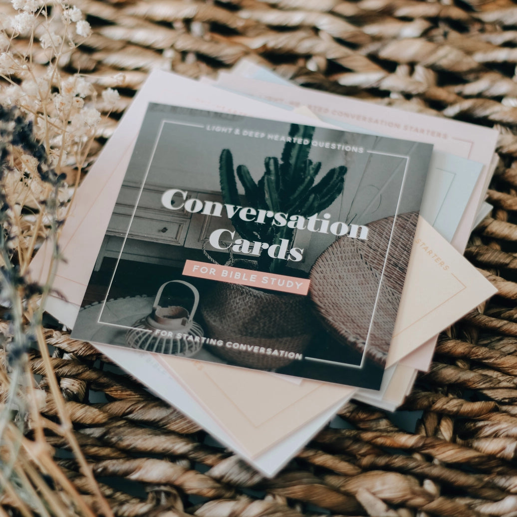 Conversation Cards For Bible Study
