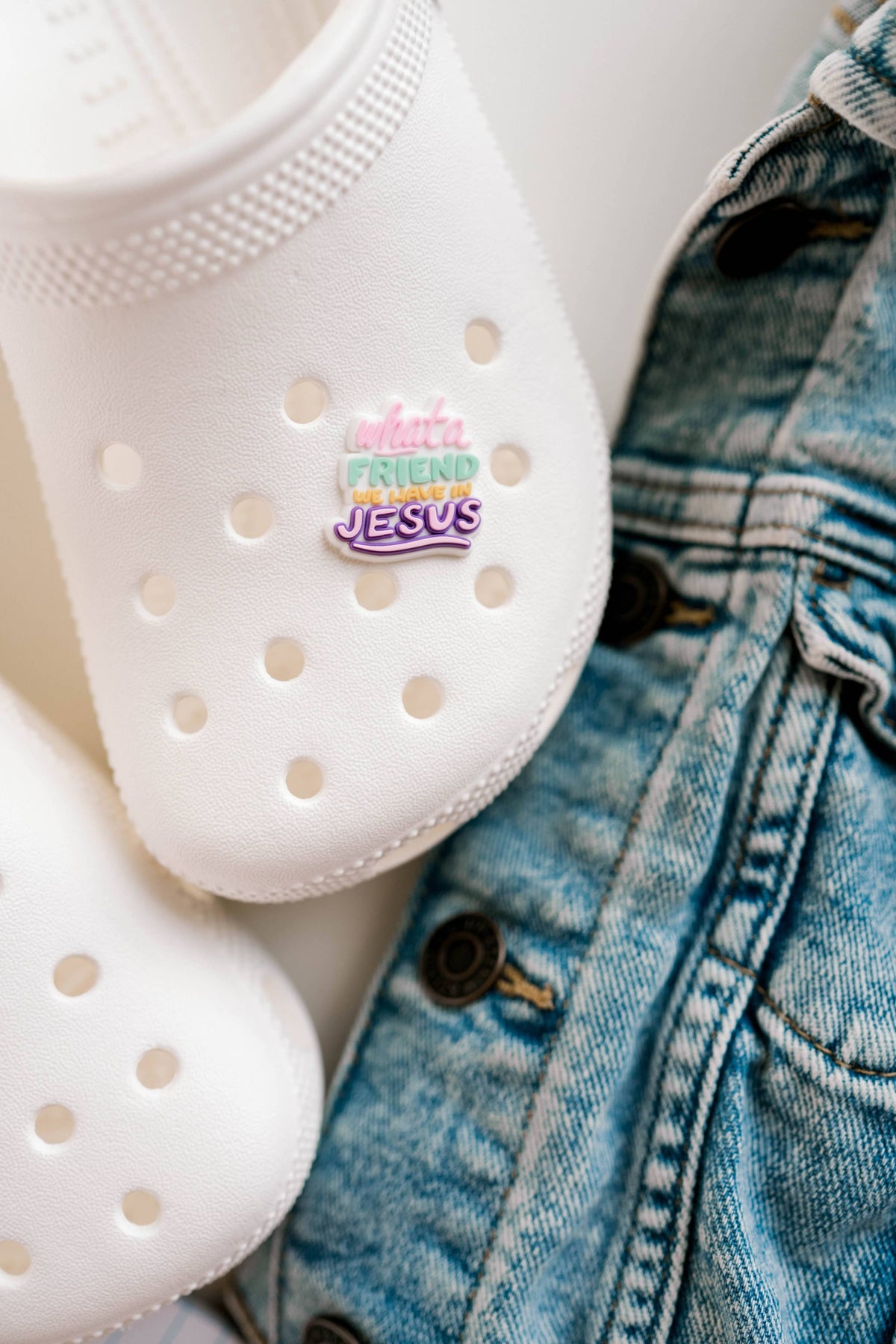 What A Friend Shoe Charm I Christian Gift