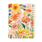 Bold Blossoms Undated Tri-Tab Planner